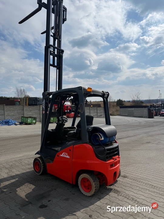 wózek widłowy LINDE H18T Triplex 460m udźwig Działoszyn