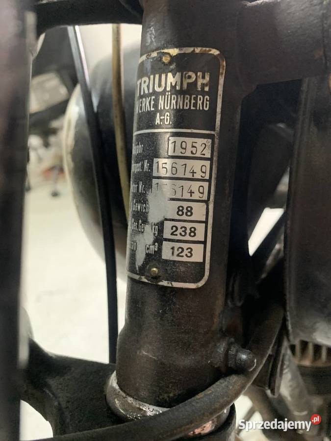 Triumph bdg 125 Brzeg sprzedam