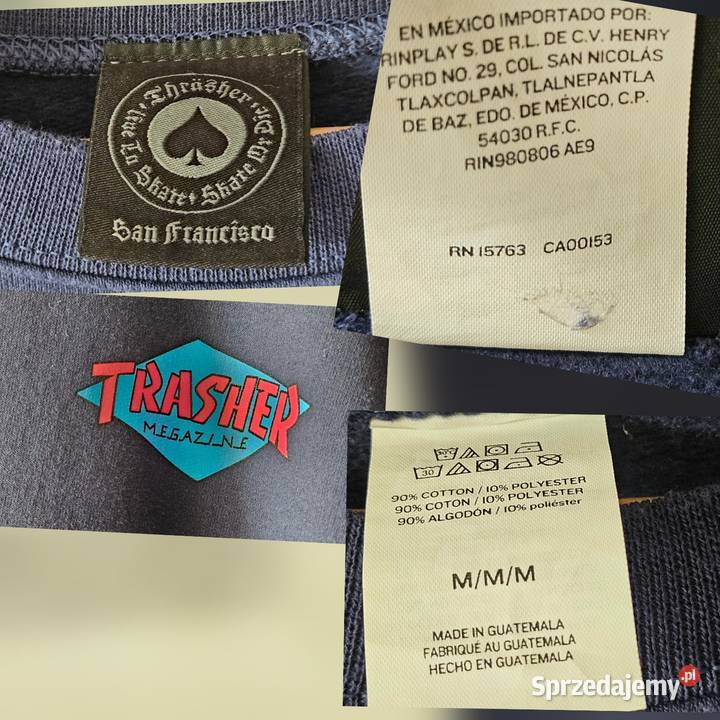 Bluza Trasher rozmiar M oversize lubelskie Lublin