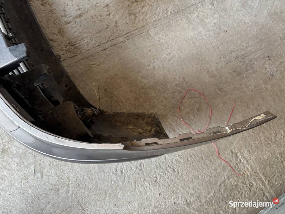 Zderzak przedni Seat Ibiza 6L szary kolor LS7U Zderzaki Jaworzno sprzedam