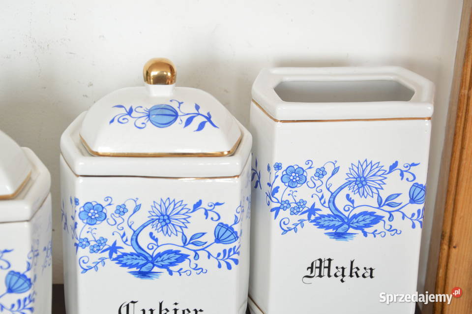 piękne pojemniki na przyprawy ceramika Chodzież śląskie Jastrzębie-Zdrój