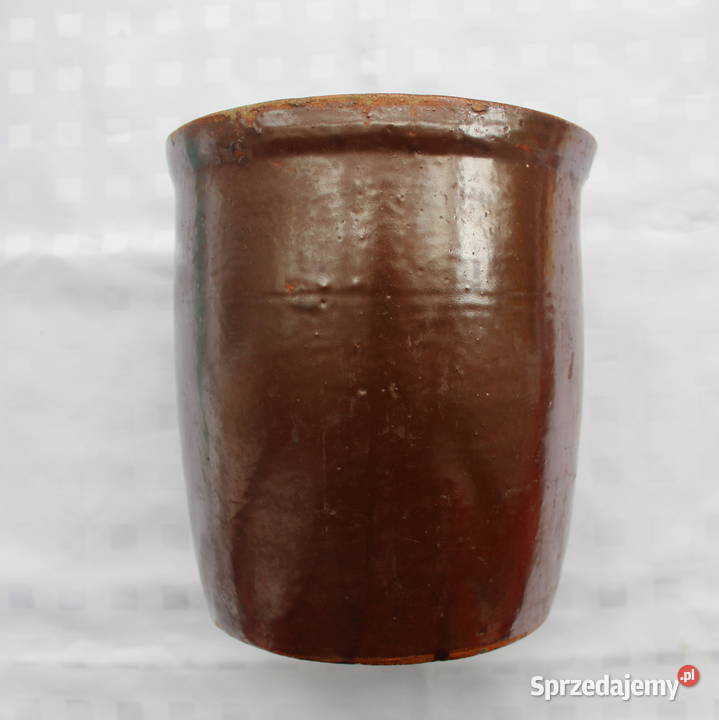 Garniec 5 L Ceramiczny Pojemnik Z Uchem śląskie sprzedam