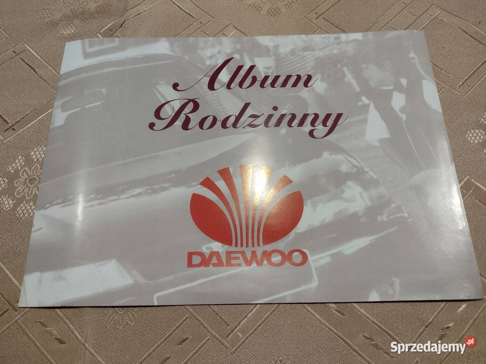 DAEWOO Album Rodzinny prospekt fso polonez i motoryzacja, transport Łódź sprzedam