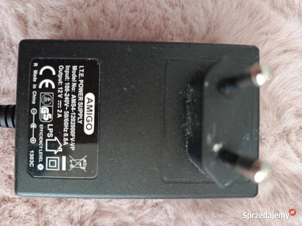 Zasilacz impulsowy 12V2A wtyk DC 5521mm Tychy