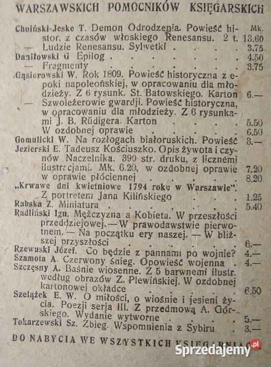 Książka Jan Henryk Dąbrowski twarda z obwolutą Żory
