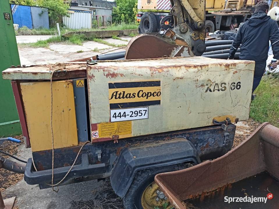 Syndyk sprzeda generator Atlas Copco QAS80 Szczecin