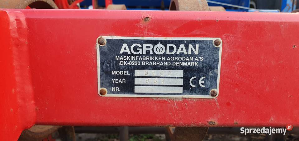 Agregat uprawowosiewny NORDSTENAgrodan 3m nieuszkodzony Ratowo-Piotrowo