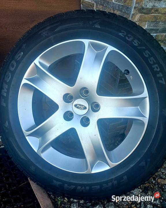 ORYGINALNE ALUFELGI FORD 17 OPONY ZIMOWE FIREMAX 235 Rogów Sobócki sprzedam