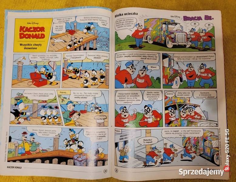 Kaczor Donald komiks kolekcjonerski ISSN Bydgoszcz