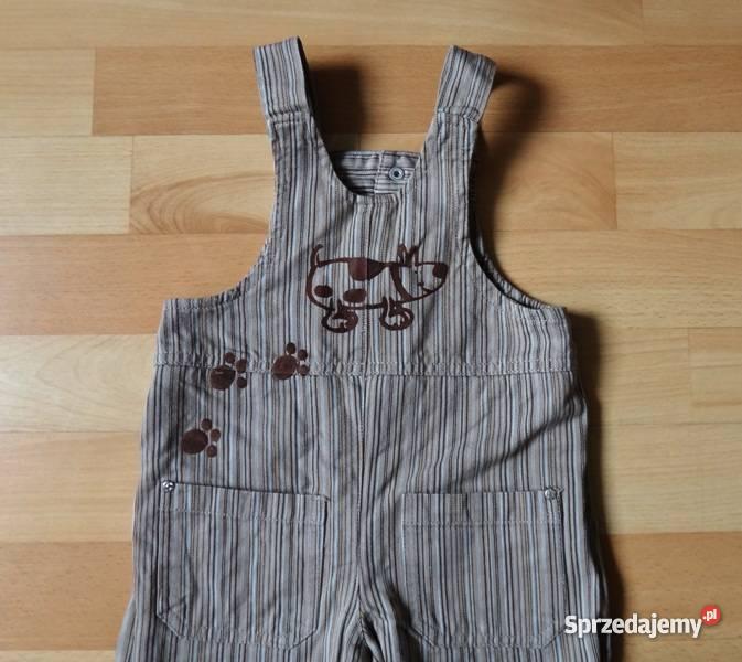 Spodnie ogrodniczki chłopięce 51015 74 Spodnie sprzedam