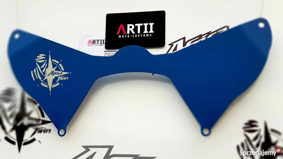 Forkshield METAL AfricaTwin 1000 DG DAK BLUE Akcesoria Piątkowiec