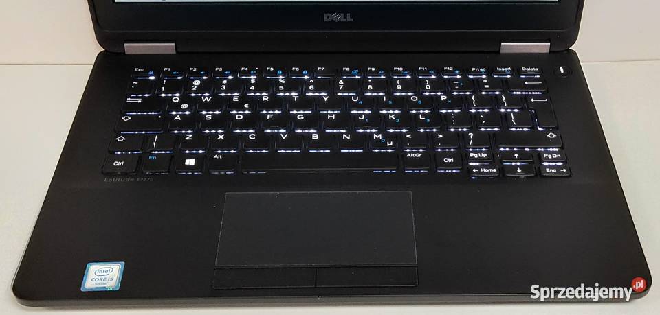 Laptop Dell E7270 Intel i56300u IntelHD 125 8GB Obsługa standardu 802.11n  Dell Lublin