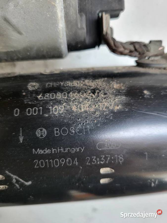 Rozrusznik Grand Cherokee BOSCH 0001109404 Pozostałe Mielec