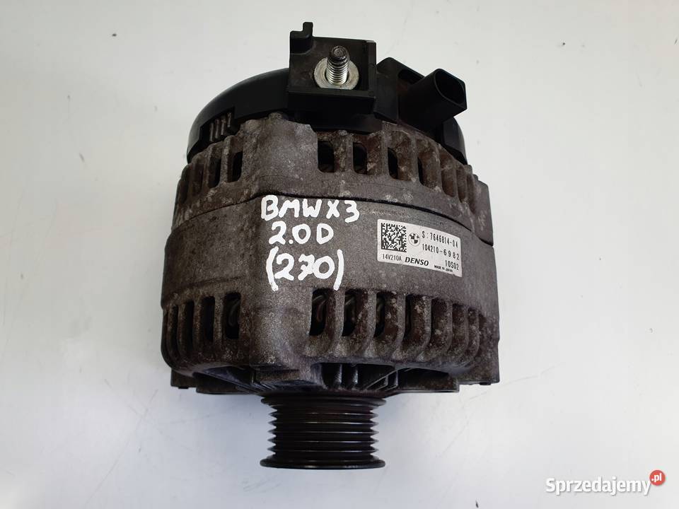 ALTERNATOR BMW F30 F31 20 D denso 7646814 210A Chełm