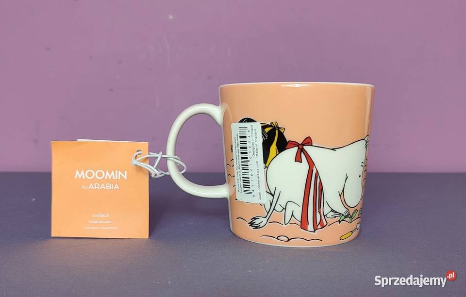 MUMINKI kubek Moomin Arabia Finland z naklejką sprzedam
