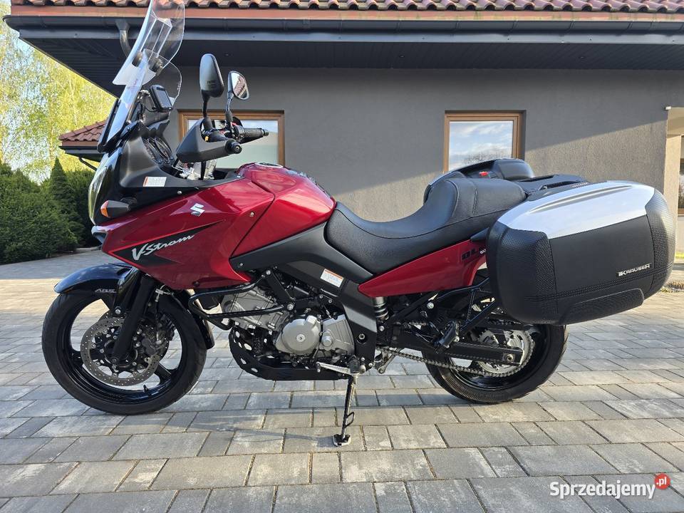 Suzuki Dl650 VStrom Serwisie Kufry Navi Sieradz