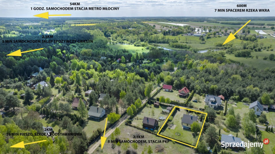 Całoroczny dom w Cieksynie Twój azyl pod Cieksyn