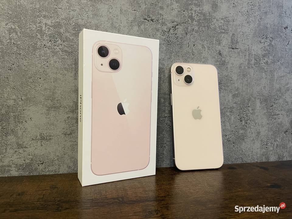 Telefon Apple iPhone 13 128GB Stan idealny dowód wielkopolskie Poznań