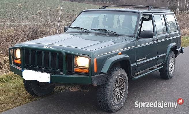 Jeep Cherokee 40 21 25 TD Silnik Skrzynia Drzwi Cherokee Łańcut