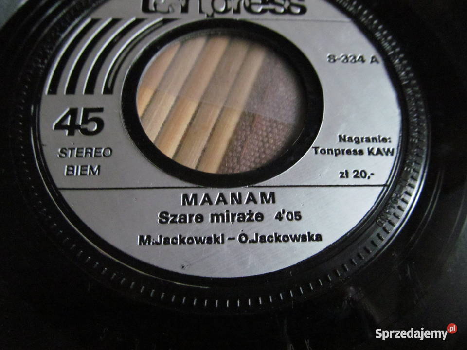 Manam Szare miraże singiel winyl Lublin sprzedam