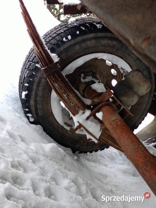 Przyczepka jednoosiowa Białobrzegi
