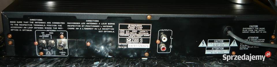 Tuner Pioneer PILOT radio MP3 WMA USB bluetooth Pozostałe Krotoszyn