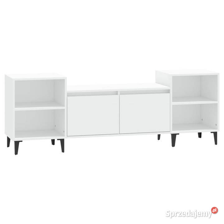 Szafka pod TV biała 80x36x50 materiał Warszawa