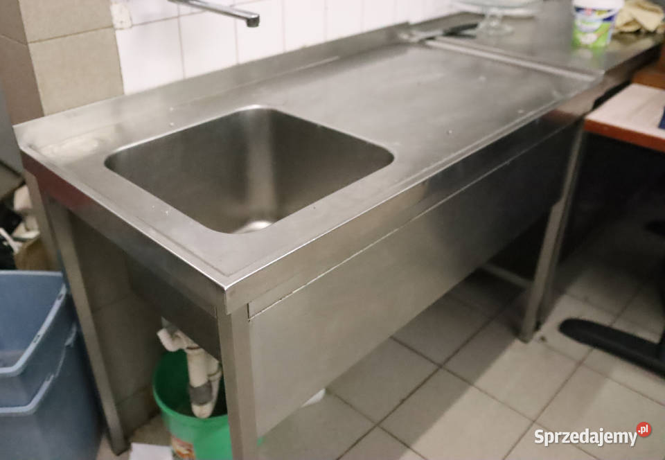 Stół ze zlewem bez półki komora lewej stronie Pszczyna