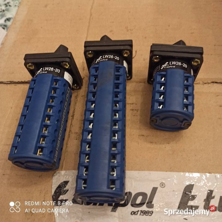 Łącznik krzywkowy obrotowy 2 pozycyjny