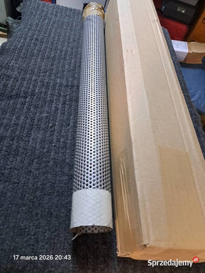Rura perforowana 60mm wata szklana 900C do