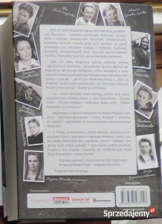 Barbara Wachowicz Bohaterki Powstańczej Warszawy twarda sprzedam