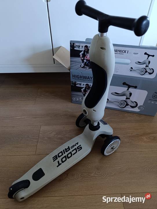 Hulajnoga trójkołowa dziecięca Scoot Ride łódzkie Bełchatów sprzedam