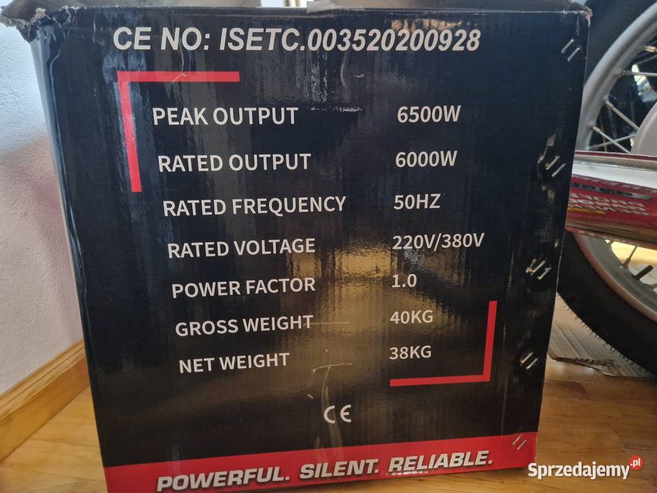 Agregat prądotwórczy Freimann S8500 Pozostałe Kozienice