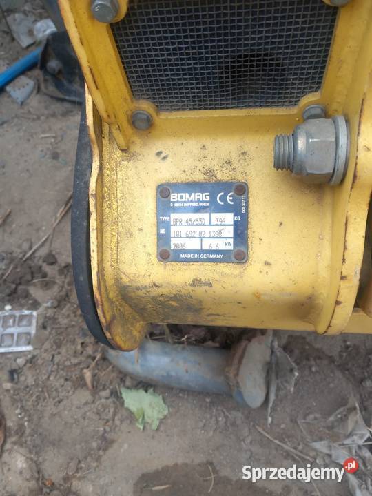 Zagęszczarka BOMAG Skowarcz