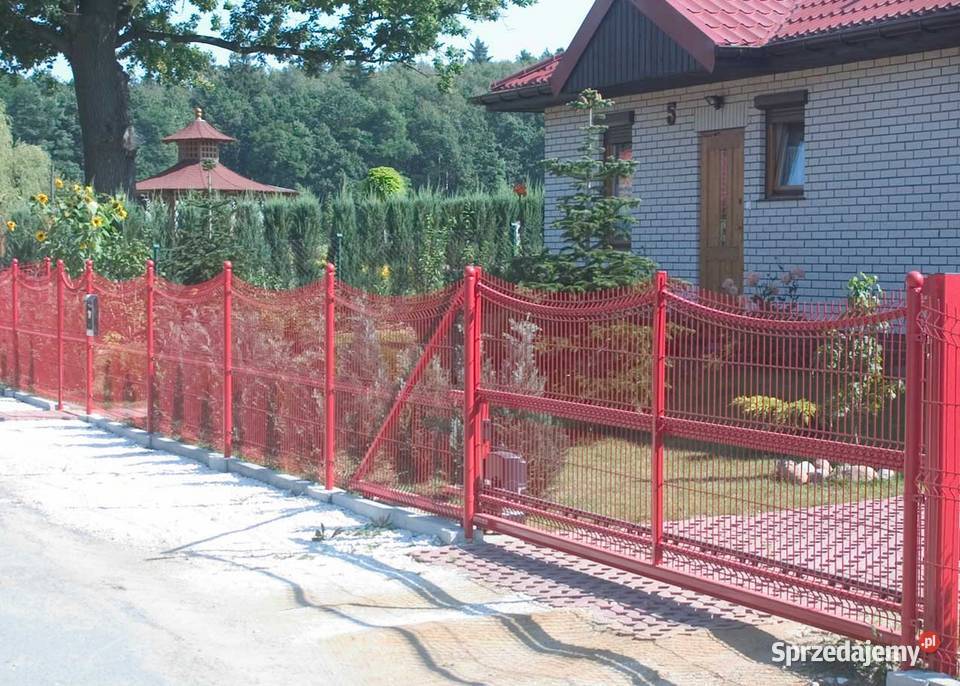 Brama jezdna wypukła 150x420 ocynkkolor dowolne Gorlice