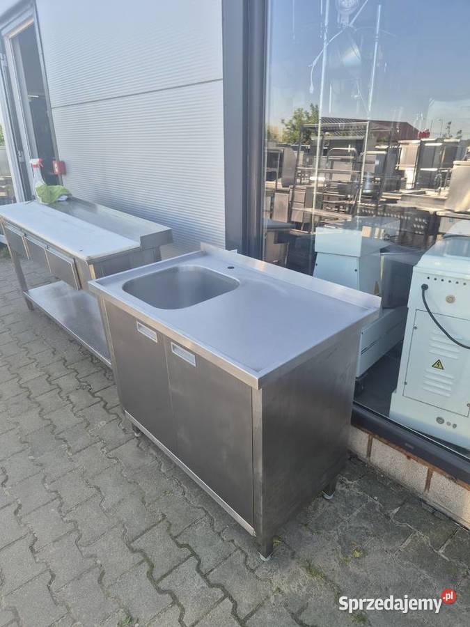 Zlew 1 Komorowy Gastronomiczny Z Szafką Z Ostrów Wielkopolski