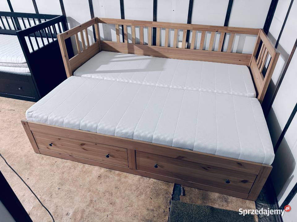 Łóżko leżanka IKEA HEMNES Lite drzewo Sosna 2