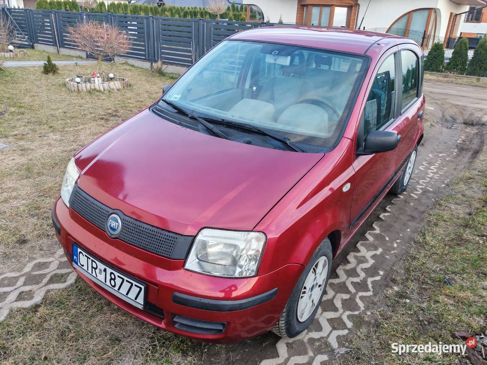 FIAT PANDA 12 20045r 80 tkm przebieg zadbany VAT marża Fiat Bydgoszcz