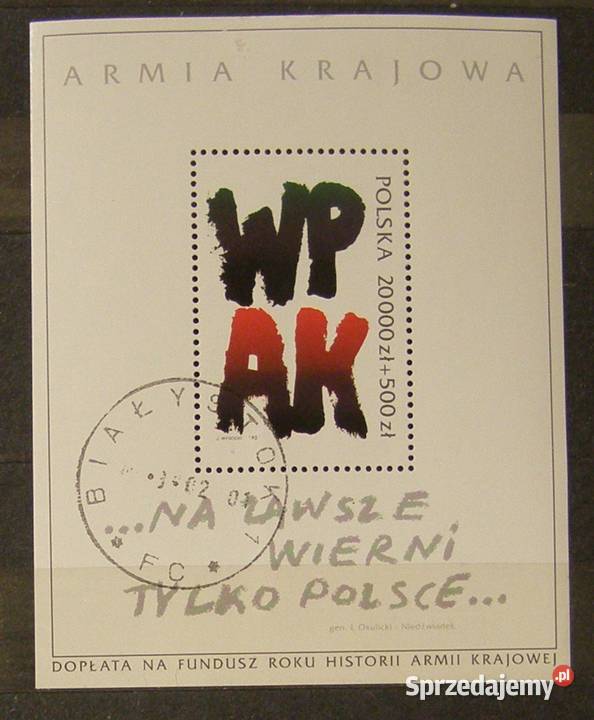 Znaczki pocztowe Polska Bloczek 16 Łódź