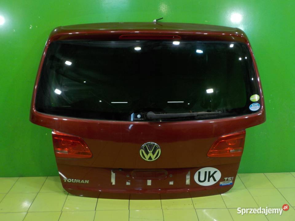 VW TOURAN I LIFT II 11r 5D klapa tyl osobowe Motoryzacja Suków