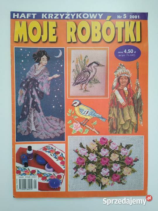 Moje Robótki Haft Krzyżykowy 52001 miesięcznik