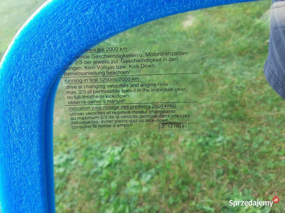 BMW E30 SZYBA CZOŁOWA ORYGINALNA ZIELONA Sadków