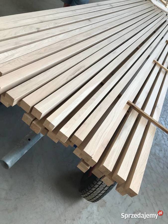Lamele dębowe 50x50 AA Schody i balustrady Warszawa