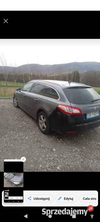 Peugeot 508 śląskie Bielsko-Biała