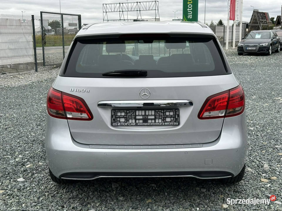 Mercedes B 180 B180d 15 109 2016r 108 navi dolnośląskie Wojkowice