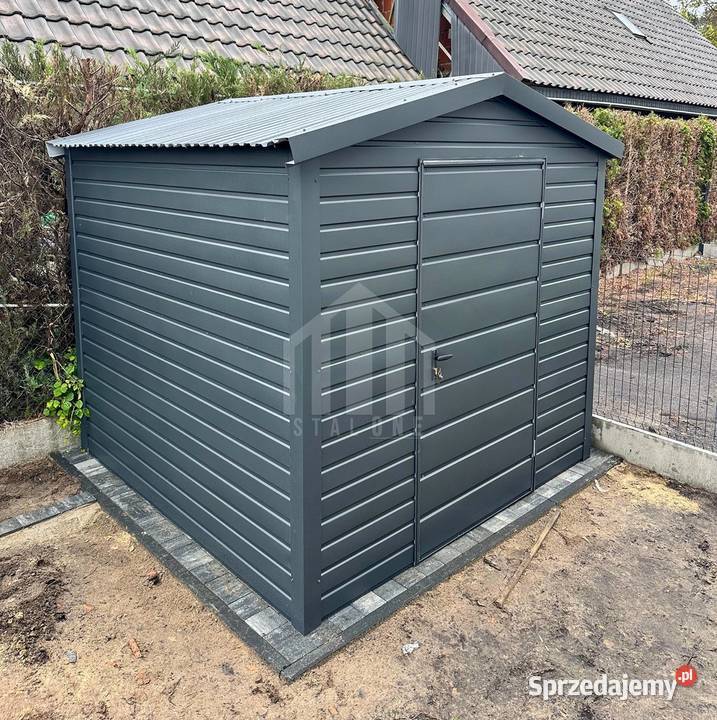 Schowek domek ogrodowy 2x2m drzwi antracyt dach Domki narzędziowe sprzedam