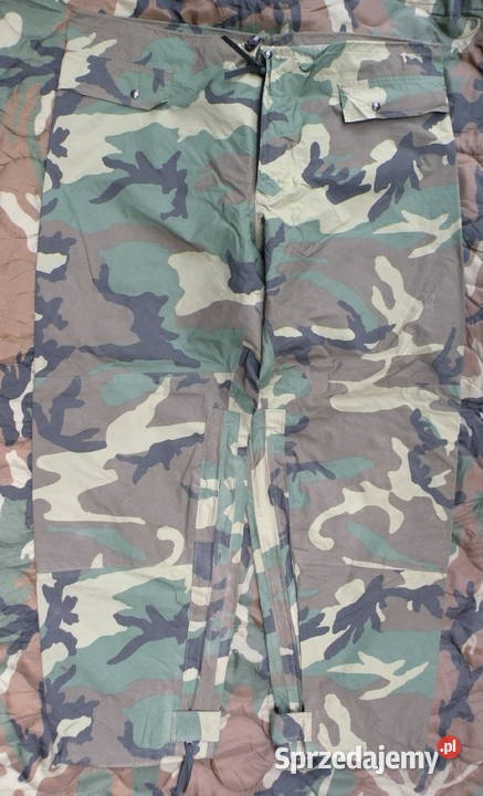 Spodnie przeciwdeszczowe improved woodland LARGE Wrocław