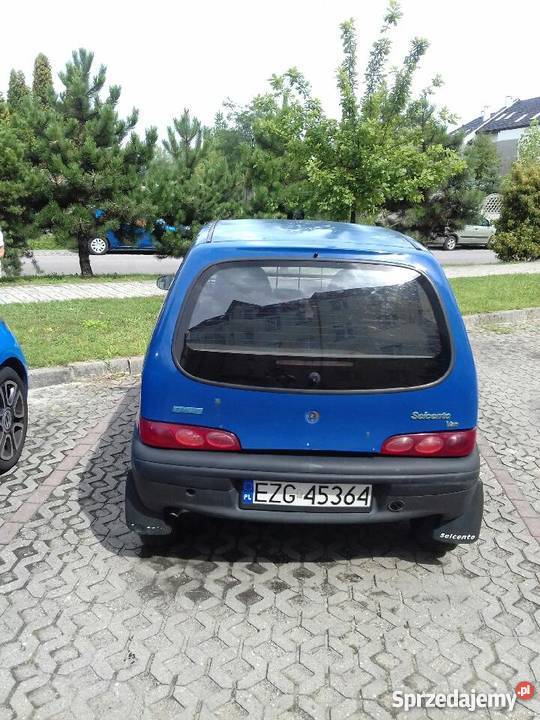 Fiat Seicento 2002r LPG łódzkie Łódź