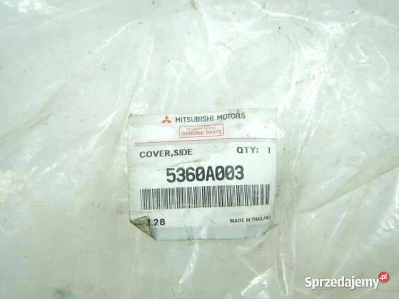 USZCZELKA PROGU MITSUBISHI L200 0509 ORYGINAŁ