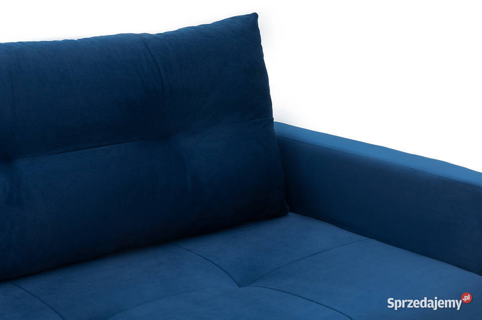 Kanapa Tapicerowana Niebieska USZAK 220cm Brzozów